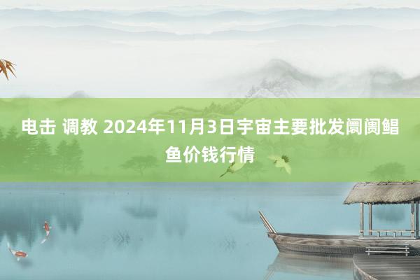 电击 调教 2024年11月3日宇宙主要批发阛阓鲳鱼价钱行情