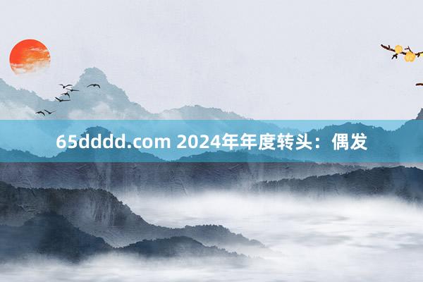 65dddd.com 2024年年度转头：偶发