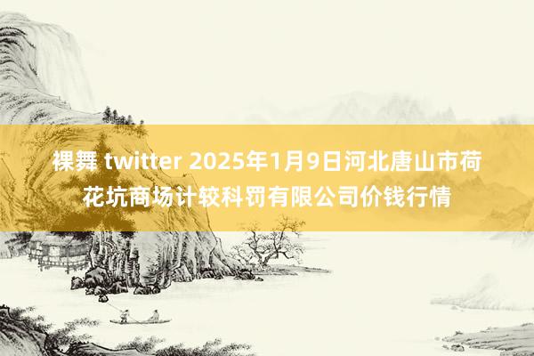 裸舞 twitter 2025年1月9日河北唐山市荷花坑商场计较科罚有限公司价钱行情